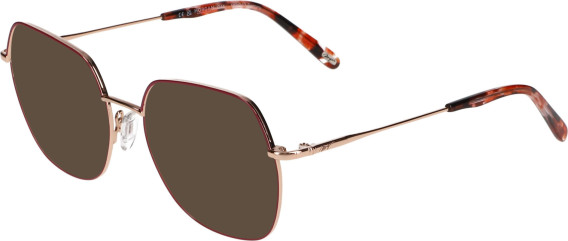 Morgan 3230 sunglasses in Rose Gold/Red