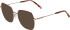 Morgan 3230 sunglasses in Rose Gold/Red