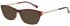 Ted Baker Sunglasses TB9106 in Burgundy/Tortoise