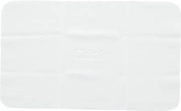 Chloe lens cloth in White/White