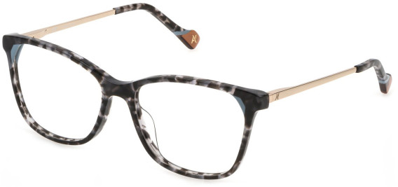 YALEA VYA009 glasses in SHINY GREY HAVANA