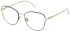 NINA RICCI VNR282 glasses in SH.ROSE GOLD W/BLACK PARTS