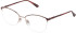 NINA RICCI VNR246 glasses in SHINY RED GOLD W/COLOURED PARTS