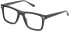 LOZZA VL4288 glasses in SHINY TRANSPARENT DARK GREY