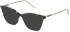 YALEA VYA018V Sunglasses in SHINY GREY HAVANA
