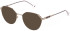 YALEA VYA017 Sunglasses in SH.RED GOLD W/COLOURED PARTS