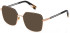 FURLA VFU506 Sunglasses in SHINY GOLD COPPER WITH COLOURED PARTS