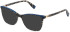 FURLA VFU498V Sunglasses in SHINY TRANSP.GREY HAVANA