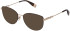 FURLA VFU391S Sunglasses in SHINY ROSE GOLD WITH HAVANA PARTS