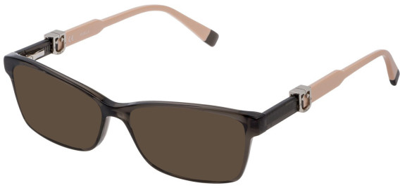 FURLA VFU378 Sunglasses in TRANSP.GREY