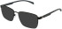 FILA VFI013 Sunglasses in TOTAL SEMI MATT BLACK
