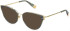FURLA VFU444 Sunglasses in SHINY GREEN/BLACK MELANGE