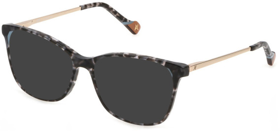 YALEA VYA009 Sunglasses in SHINY GREY HAVANA
