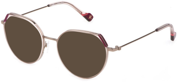 YALEA VYA038V Sunglasses in SHINY RED GOLD