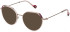 YALEA VYA038V Sunglasses in SHINY RED GOLD