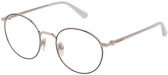 NINA RICCI VNR243 glasses in SHINY LIGHT ROSE GOLD