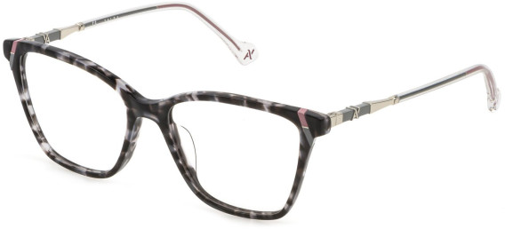 YALEA VYA018V glasses in SHINY GREY HAVANA