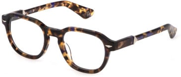 POLICE VPLG81 glasses in Yellow Spotted Havana/Brown