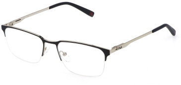 FILA VFI207 glasses in Shiny Palladium/Blue