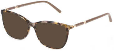 ESCADA VESC83 sunglasses in Shiny Dark Havana