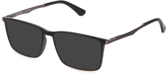 POLICE VPLG70 sunglasses in Total Shiny Black