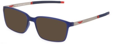 POLICE VPLF85 sunglasses in Matt Transparent Blue