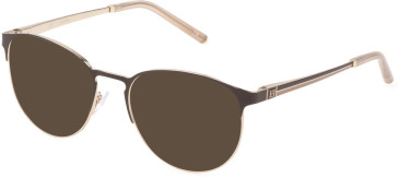 ESCADA VESD26 sunglasses in Shiny Rose Gold/Brown