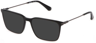 POLICE VPLG77-53 sunglasses in Shiny Black