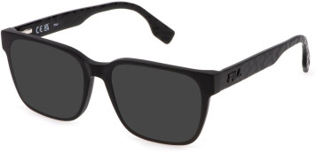FILA VFI452V sunglasses in Matt/Sandblasted Black