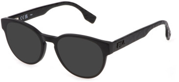 FILA VFI453V sunglasses in Matt/Sandblasted Black