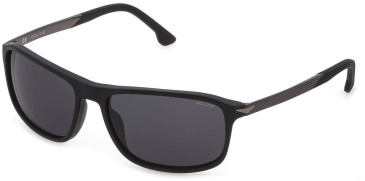 POLICE Splc37 glasses in MATT/SANDBLASTED BLACK