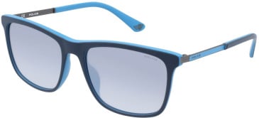 POLICE SPLA56 sunglasses in Blue/Turquoise