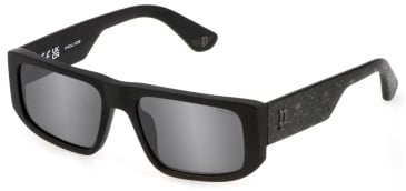 POLICE SPLL13 sunglasses in Matt/Sandblasted Black