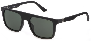 POLICE SPLF61E sunglasses in Matt Black