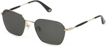 POLICE SPLF13 sunglasses in Rose Gold/Matt Black