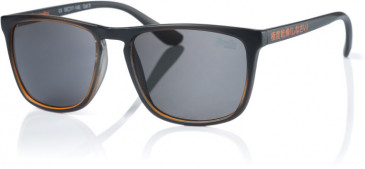 Superdry SDS-STOCKHOLM sunglasses in Black Orange