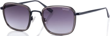 Superdry SDS-VINTAGEELITE sunglasses in Navy Grey