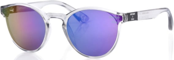 Superdry SDS-XPIXIE sunglasses in Grey Black