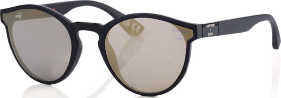 Superdry SDS-XPIXIE sunglasses in Black Gold
