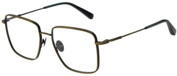 Scotch and Soda SS2019 glasses in Brushed Black/Antique Gold