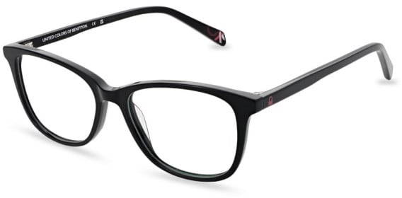 United Colors of Benetton BEO1089 glasses in Gloss Solid Black
