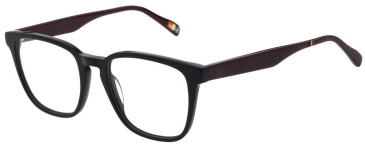 United Colors of Benetton BEO1096 glasses in Gloss Solid Black
