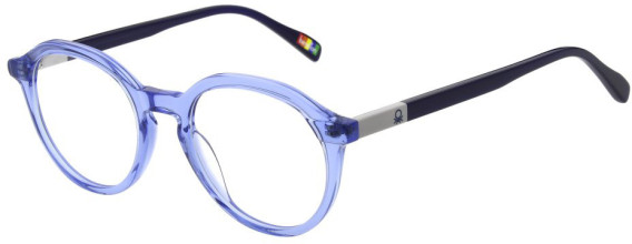 United Colors of Benetton BEO1097 glasses in Gloss Crystal Blue