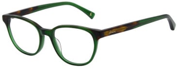 Joules JO3066 glasses in Shiny Milky Forest Green