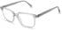 United Colors of Benetton BEO1095 glasses in Gloss Pale Crystal Grey