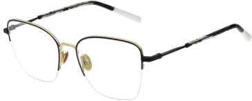 Scotch and Soda SS1023 glasses in Shiny Light Gold/Matt Black