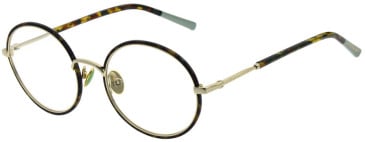 Scotch and Soda SS1020 glasses in Shiny Light Gold/Green Green
