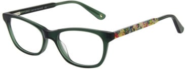 Joules JO3053 glasses in Crystal Green