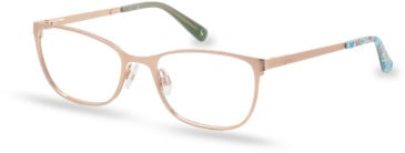 Joules JO1049 glasses in Matte Light Rose Gold