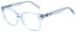 United Colors of Benetton BEO1104 glasses in Gloss Crystal Pale Blue